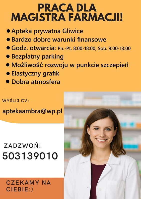 Magister Farmacji Gliwice